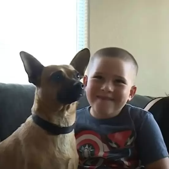boy's family
